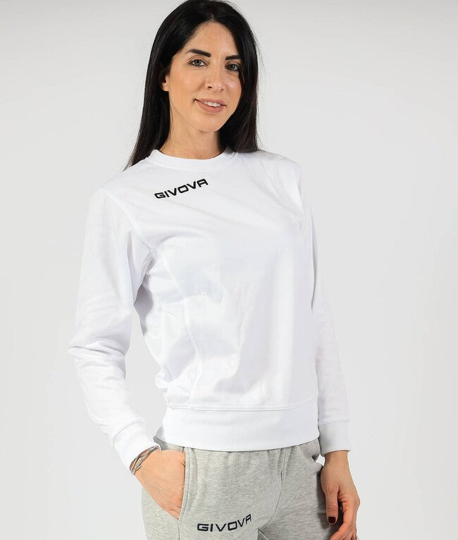 MAGLIA POLARFLEECE G/COLLO GIVOVA ONE BIANCO