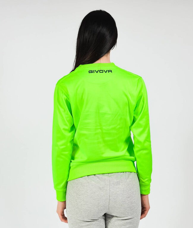 MAGLIA POLARFLEECE G/COLLO GIVOVA ONE GIALLO FLUO