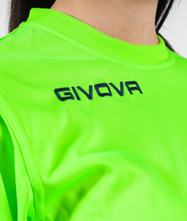 MAGLIA POLARFLEECE G/COLLO GIVOVA ONE GIALLO FLUO