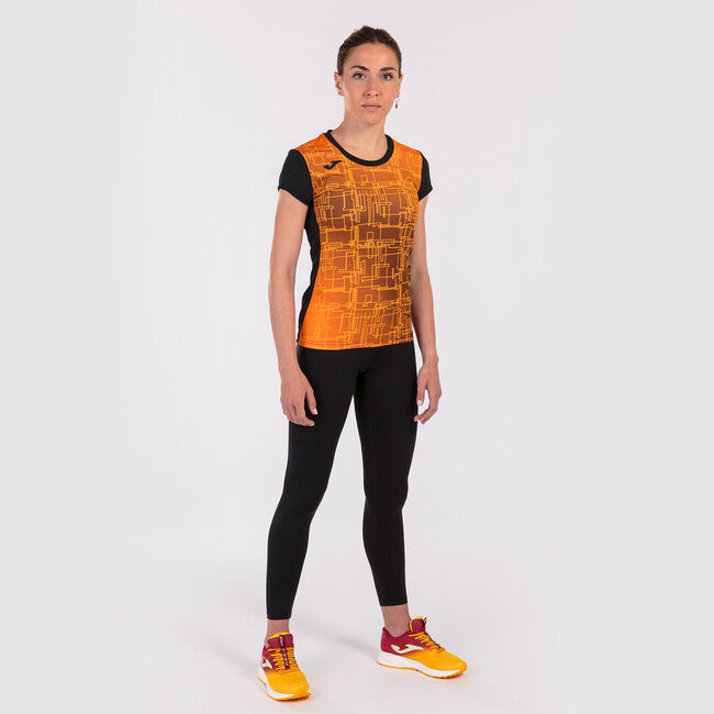 T-SHIRT ELITE VIII BLACK-ORANGE