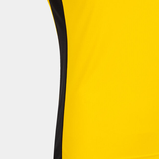 T-SHIRT RECORD II YELLOW-BLACK