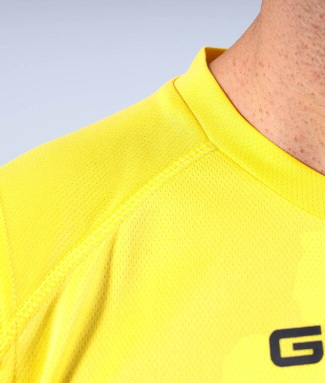 SHIRT SMANICATO GIVOVA ONE GIALLO