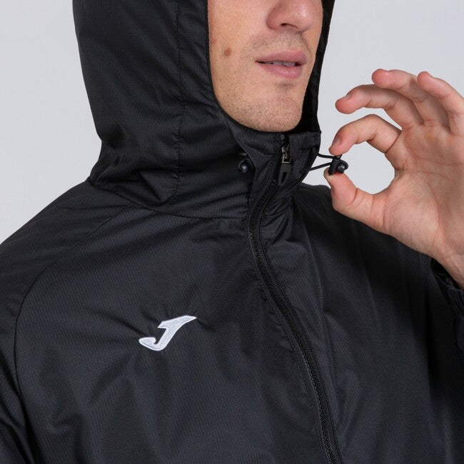 CERVINO RAINCOAT BLACK BLACK