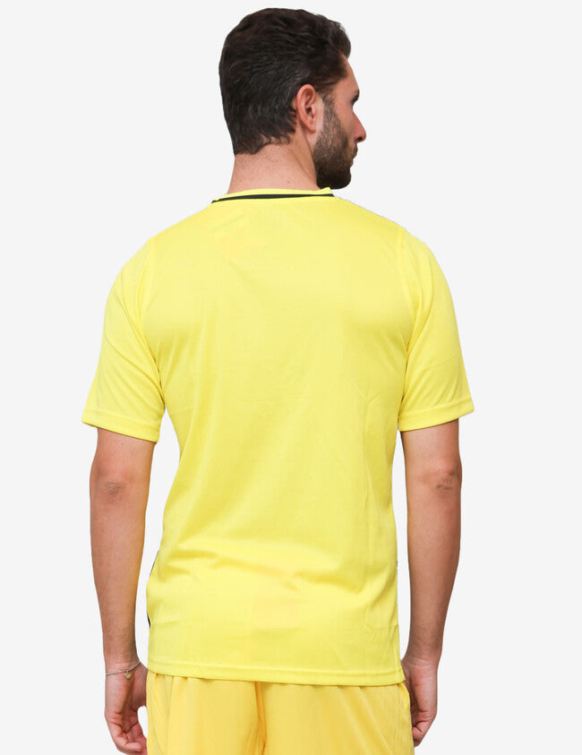 SHIRT ARMY INTERLOCK GIALLO/NERO