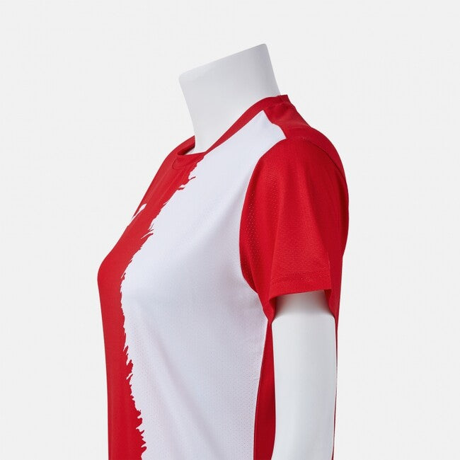 CITY III SHORT SLEEVE T-SHIRT RED WHITE RED-WHITE