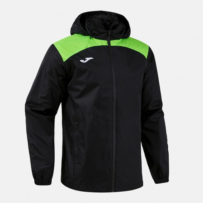 GLACIER RAINCOAT BLACK FLUOR GREEN NEGRO-VERDE FLUOR