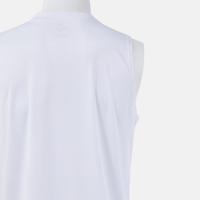 PHOENIX III SLEEVELESS SHIRT WHITE BLACK WHITE-BLACK