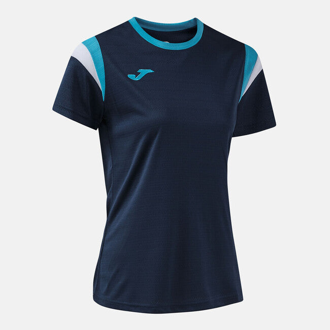 TERRA SHORT SLEEVE T-SHIRT DARK NAVY FLUOR TURQUOISE DARK NAVY TURQUESA