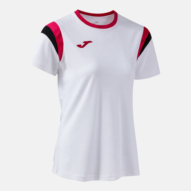TERRA SHORT SLEEVE T-SHIRT WHITE FUCHSIA WHITE