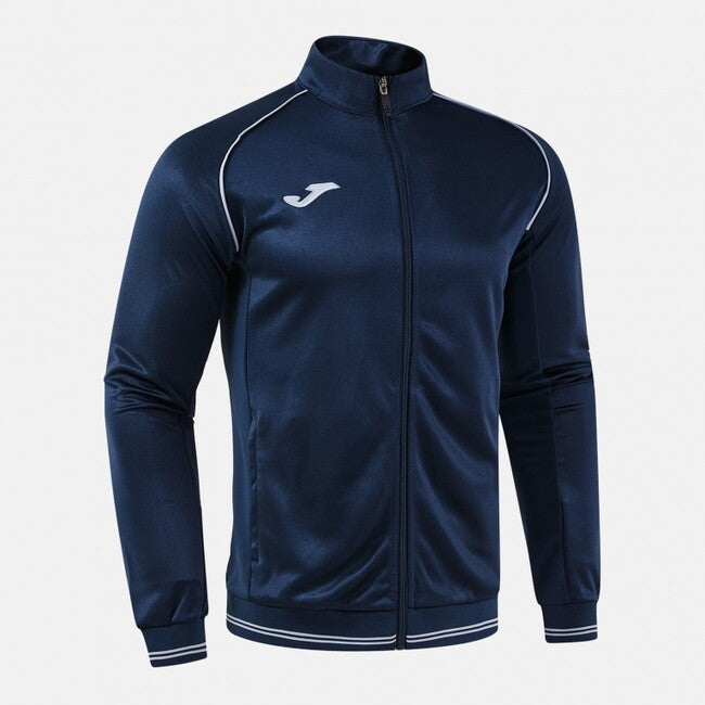 VINTAGE ECO RETRO FULL ZIP SWEATSHIRT DARK NAVY GRAY NAVY-GREY