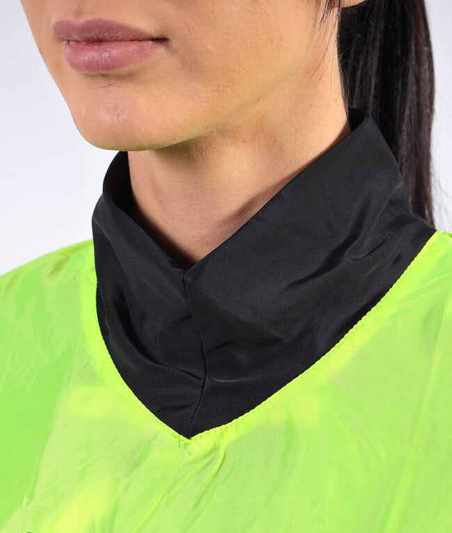 RAIN JACKET COLLO COSTINA GIALLO FLUO