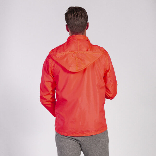RAINJACKET IRIS CORAL FLUOR CORAL FLUOR
