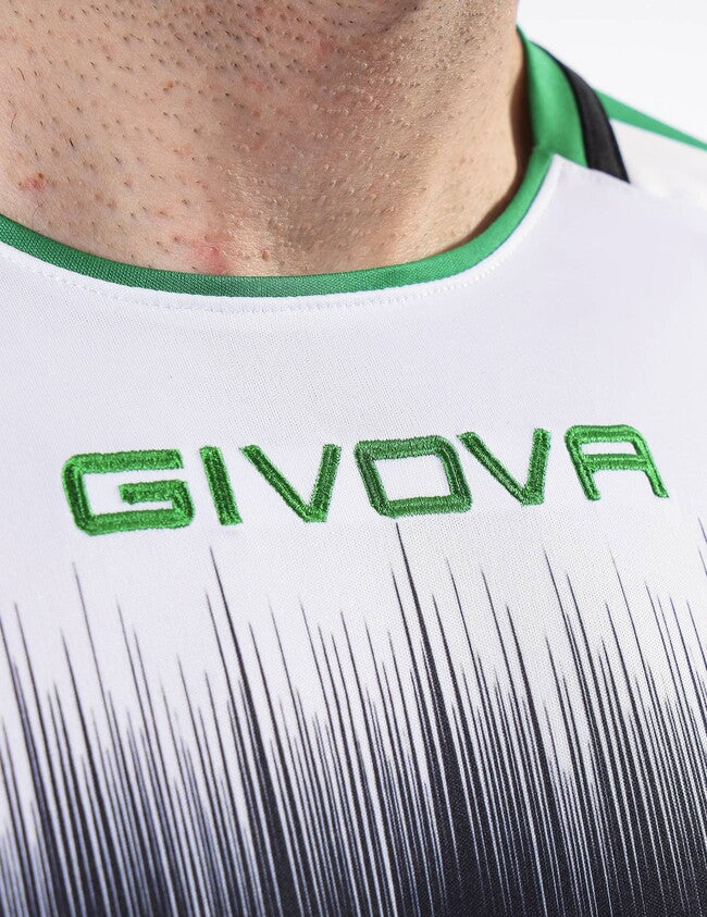 SHIRT RADIO INTERLOCK VERDE/NERO