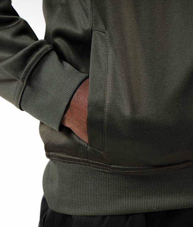 TUTA KING IN POLARFLEECE (SORRENTO) VERDE MILITARE/NERO