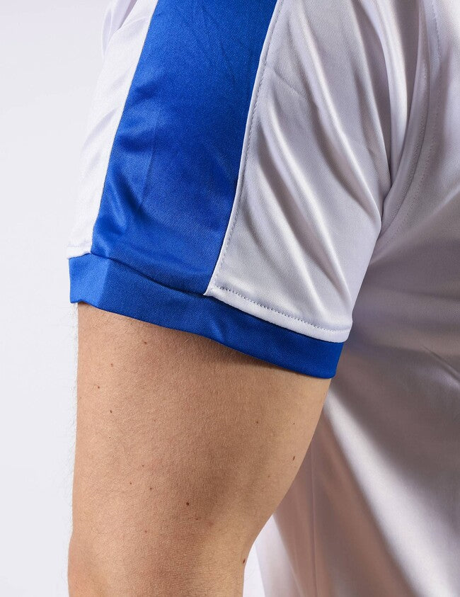 SHIRT REVOLUTION INTERLOCK BIANCO/AZZURRO
