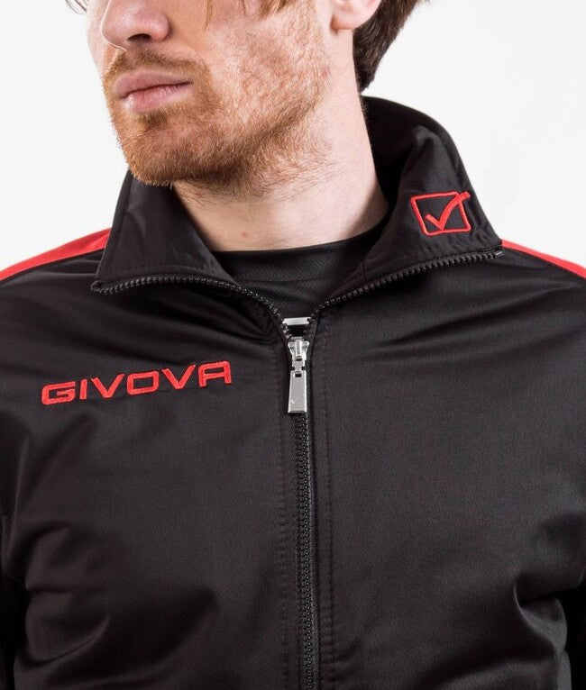 TUTA REVOLUTION TRIACETATO NERO/ROSSO