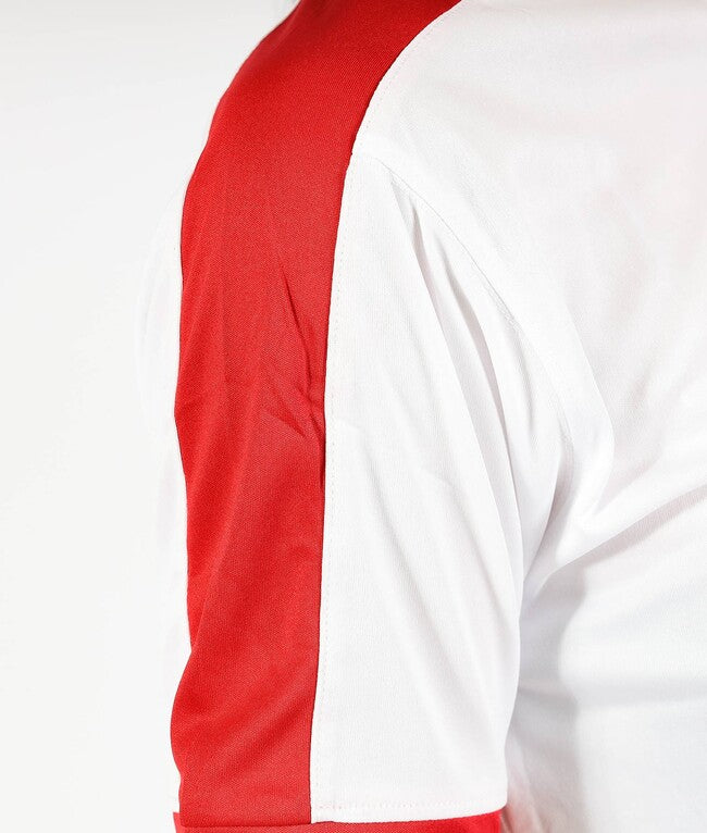 SHIRT REVOLUTION INTERLOCK BIANCO/ROSSO