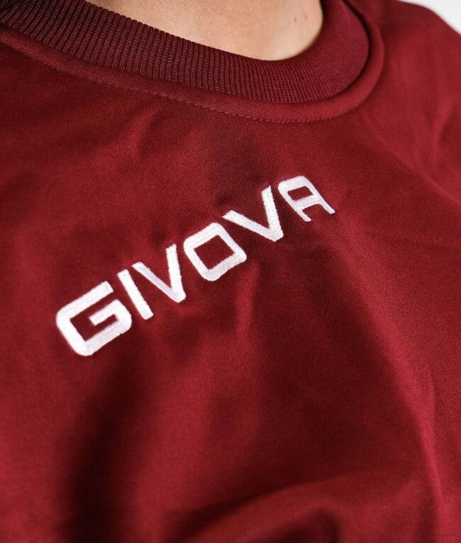 MAGLIA POLARFLEECE G/COLLO GIVOVA ONE GRANATA