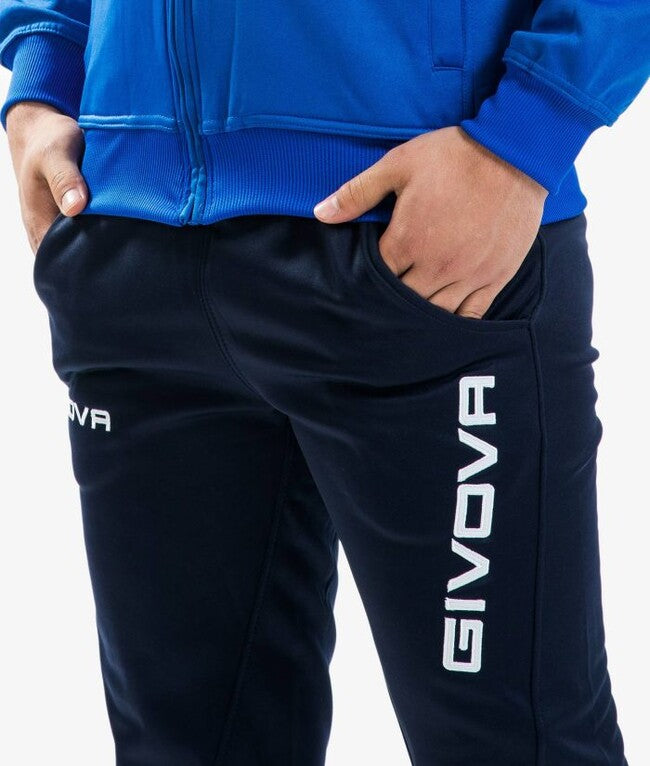TUTA GIVOVA ONE FULL ZIP POLARFLEECE AZZURRO/BLU