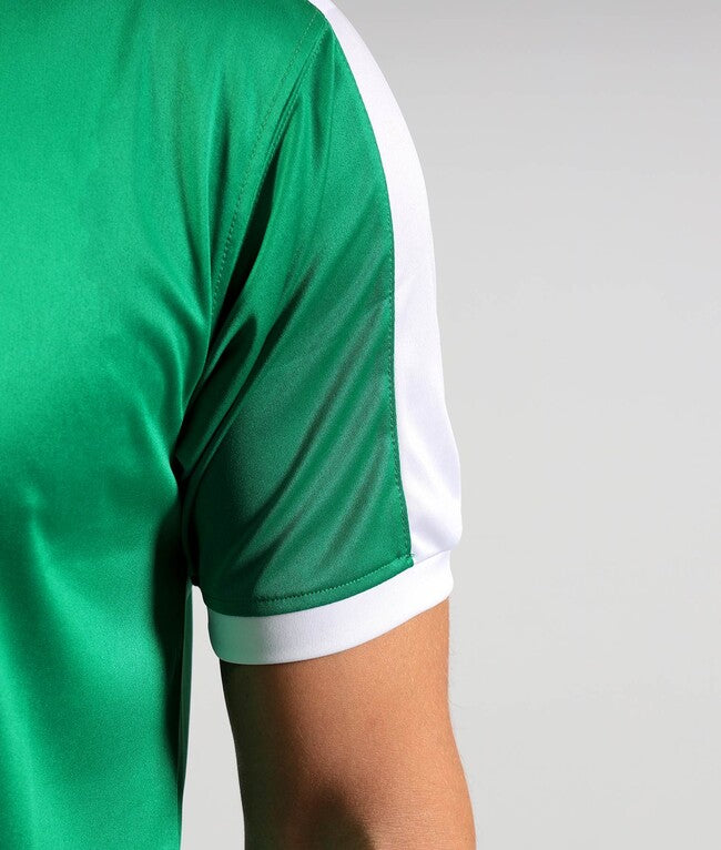 SHIRT REVOLUTION INTERLOCK VERDE/BIANCO