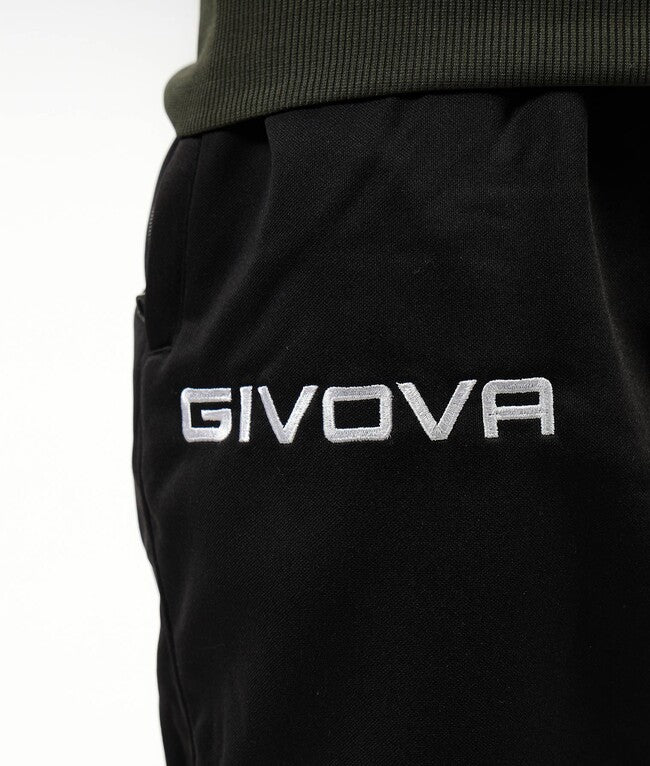 TUTA KING IN POLARFLEECE (SORRENTO) VERDE MILITARE/NERO