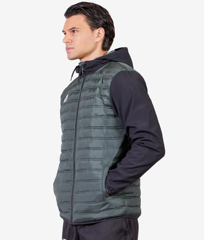 GIUBBOTTO SUPERIOR VERDE MILITARE/NERO
