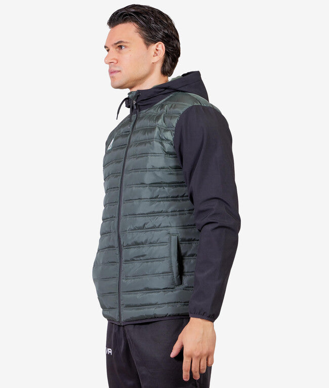 GIUBBOTTO SUPERIOR VERDE MILITARE/NERO