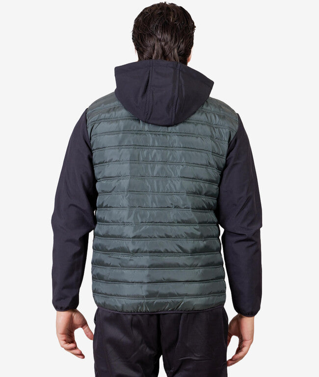 GIUBBOTTO SUPERIOR VERDE MILITARE/NERO