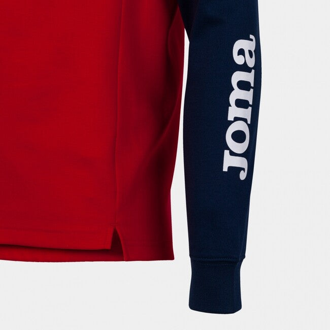 ECO CHAMPIONSHIP RECYCLED SWEATSHIRT RED-NAVY