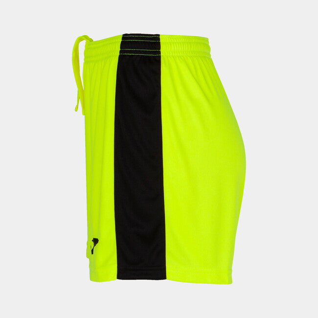 YELLOW FLUORO-BLACK MAXI SHORTS AMARILLO FLÚOR-NEGRO