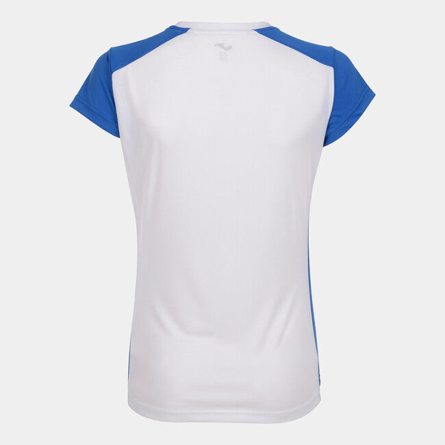 T-SHIRT RECORD II WHITE-ROYAL