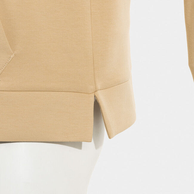 BREATH HOODIE BEIGE BEIGE