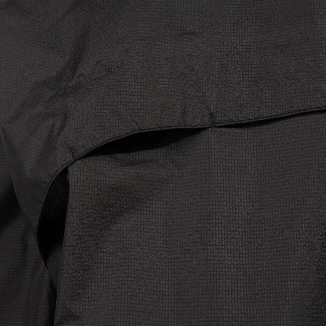 R-TRAIL NATURE RAINCOAT BLACK BLACK