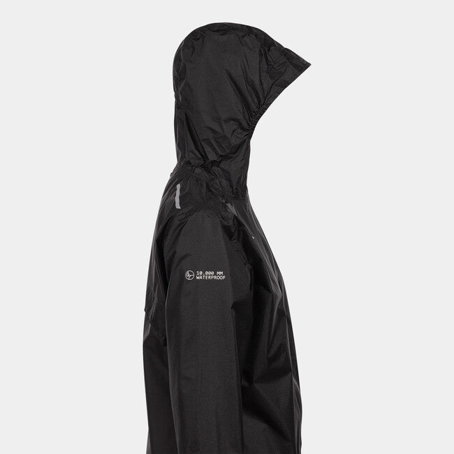R-TRAIL NATURE RAINCOAT BLACK BLACK
