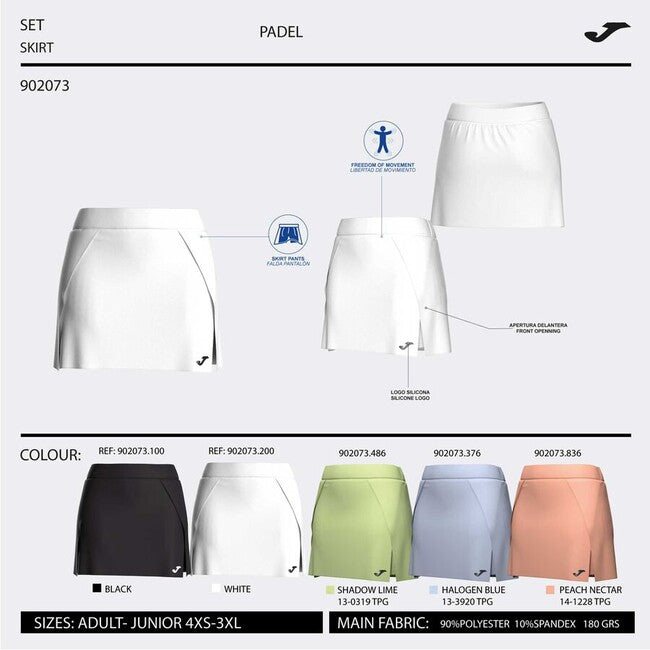 TORNEO SKIRT BLACK BLACK