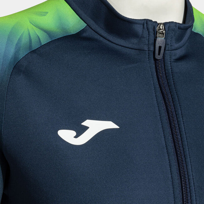 ELITE XI FULL ZIP SWEATSHIRT NAVY FLUOR GREEN NAVY-FLUOR GREEN