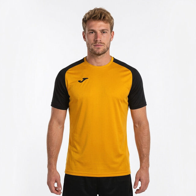 Dres / majica T-SHIRT ACADEMY IV SHORT SLEEVE jantarna črna