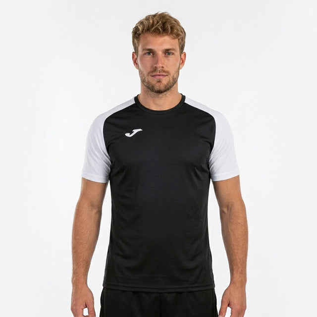 Dres / majica T-SHIRT ACADEMY IV SHORT SLEEVE črno bela