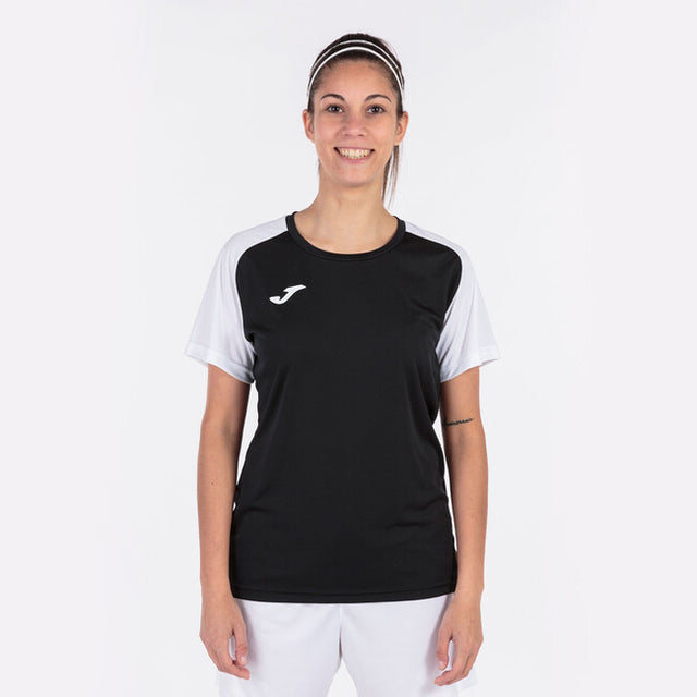 Ženski dres / majica T-SHIRT ACADEMY IV SHORT SLEEVE črno bela