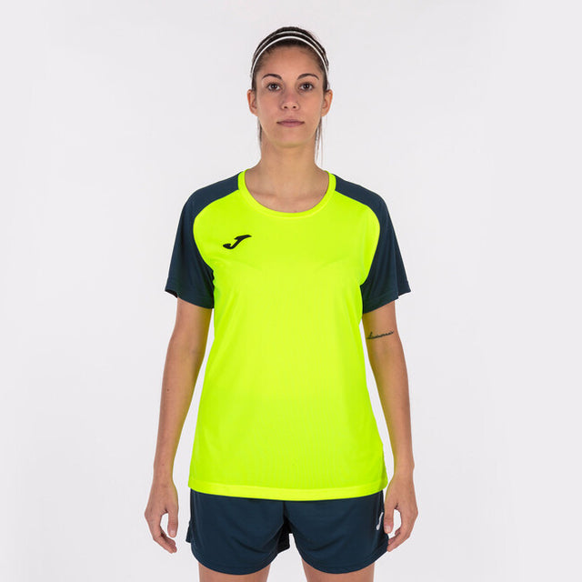 Ženski dres / majica T-SHIRT ACADEMY IV SHORT SLEEVE fluo rumena