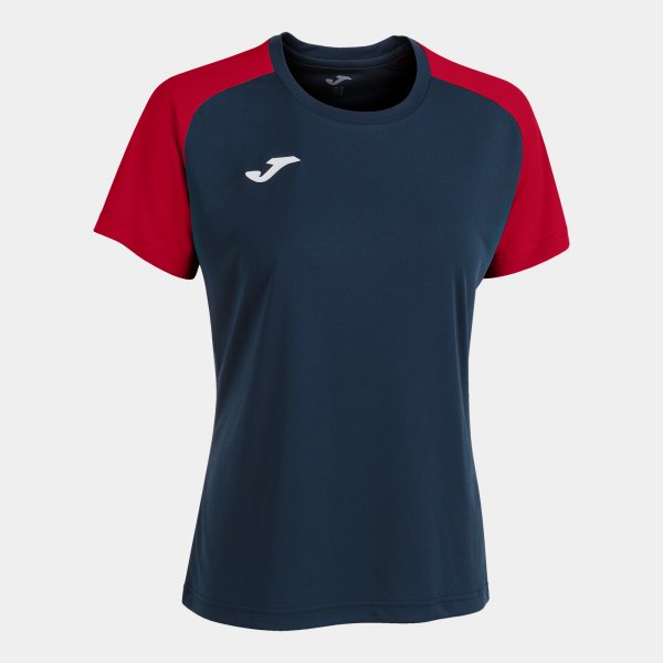 Ženski dres / majica T-SHIRT ACADEMY IV SHORT SLEEVE mornarsko modra rdeča