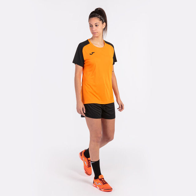 Ženski dres / majica T-SHIRT ACADEMY IV SHORT SLEEVE oranžno črna