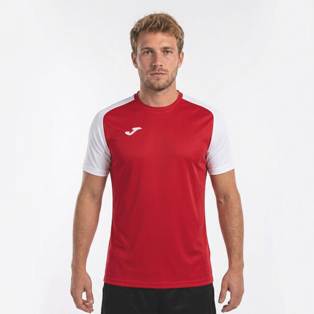 Dres / majica T-SHIRT ACADEMY IV SHORT SLEEVE rdeča bela