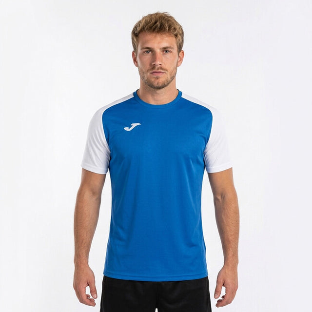 Dres / majica T-SHIRT ACADEMY IV SHORT SLEEVE zelenomodra bela