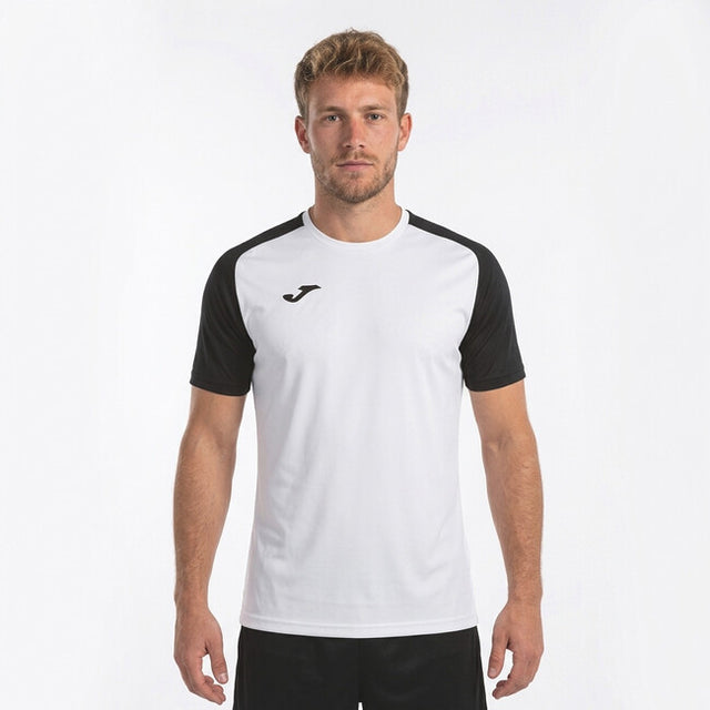 Dres / majica T-SHIRT ACADEMY IV SHORT SLEEVE bela črna