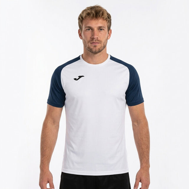 Dres / majica T-SHIRT ACADEMY IV SHORT SLEEVE bela mornarsko modra