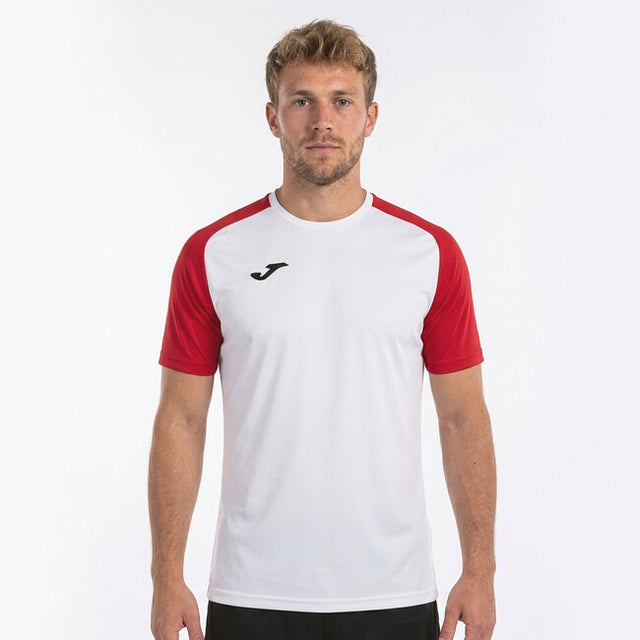 Dres / majica T-SHIRT ACADEMY IV SHORT SLEEVE bela rdeče