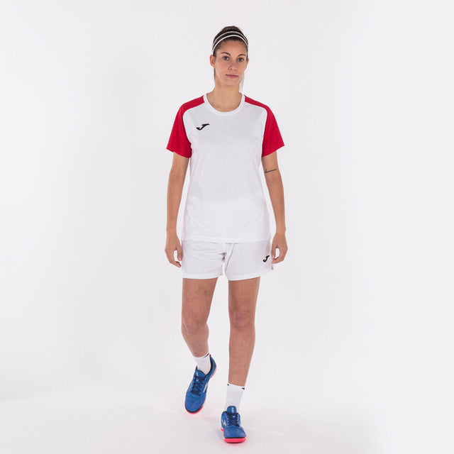 Ženski dres / majica T-SHIRT ACADEMY IV SHORT SLEEVE bela rdeče
