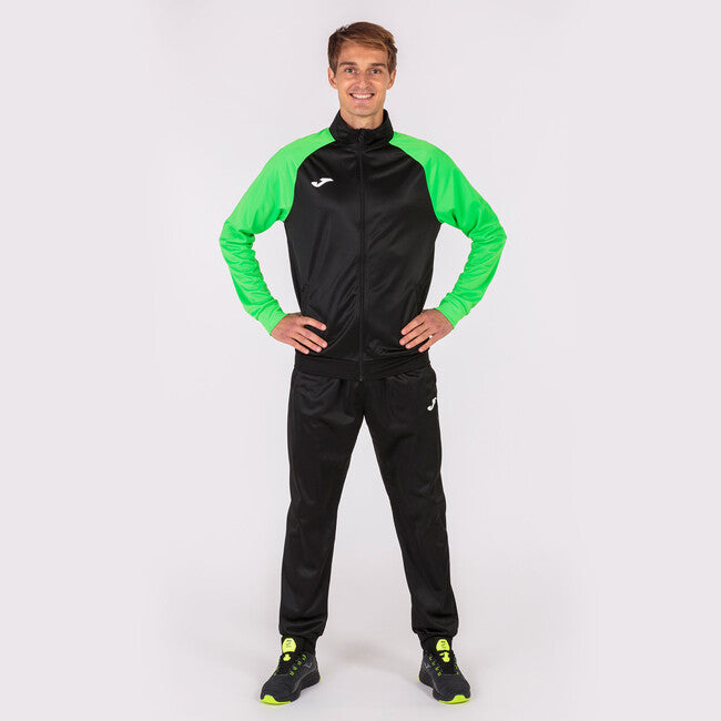 TRACKSUIT ACADEMY IV NEGRO-VERDE FLUOR