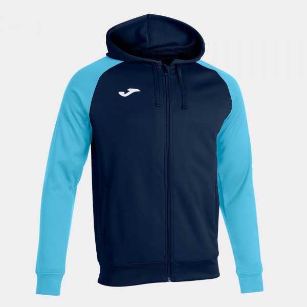 Zgornji del s kapuco JACKET ACADEMY IV ZIP-UP HOODIE mornarsko modra